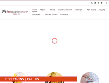 Tablet Screenshot of fbctroytx.org